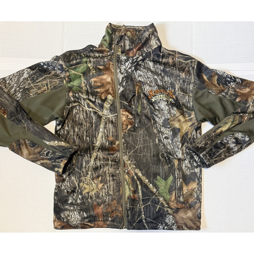 FIELD & STREAM ScentLok - Men's Hunting Jacket - Mossy Oak Break-Up Camo -Medium